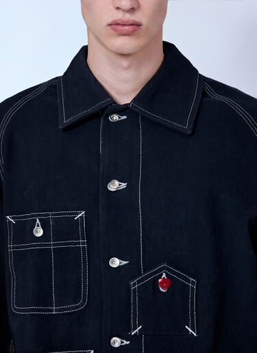 Story Mfg. Canvas Love Letter Depot Jacket Black mfg0166001