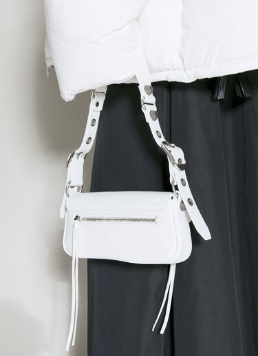 Balenciaga Le Cagole XS Sling Shoulder Bag White bal0255061
