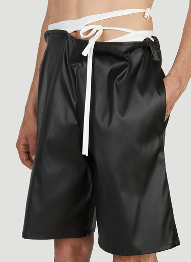 Ottolinger 垂褶短裤 黑色 ott0152003