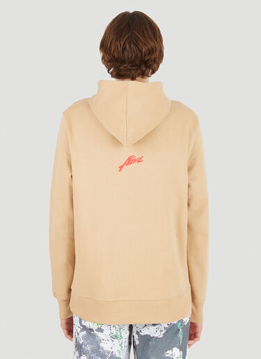 Alive & More Vinyl Print Hooded Sweatshirt Beige aam0146014