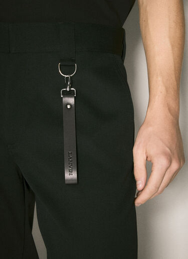 Lanvin Tailored Wool Pants Black lnv0158002