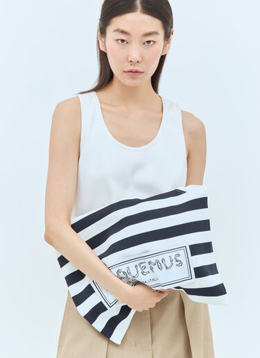 Le Tote Marcel Bag Jacquemus Le Tote Marcel Bag Navy jac0258047