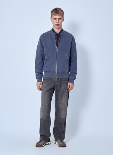 Our Legacy Rift Zip Sweatshirt Blue our0165020