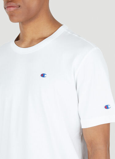 Champion Athletic Jersey Combed T-Shirt  White cha0148010