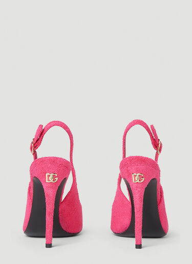 Dolce & Gabbana 슬링백 하이힐 슈즈 핑크 dol0251044