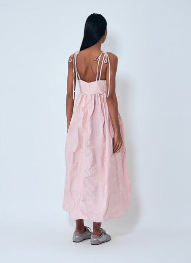 Cecilie Bahnsen Bralette Midi Alena Dress Pink cec0263007