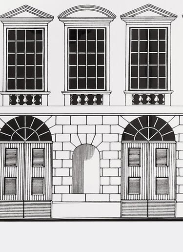 Fornasetti Architettura Tray Multicolour wps0691850