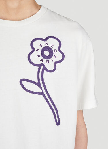 Kenzo 뤼 비비엔느 티셔츠 화이트 knz0154001