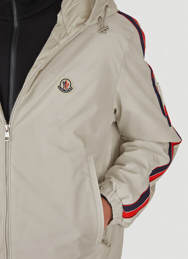 Moncler Necker Hooded Down Jacket White mon0147001