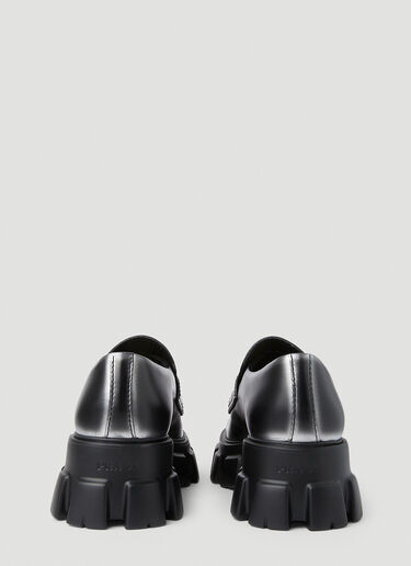 Prada Monolith Loafers Black pra0151020