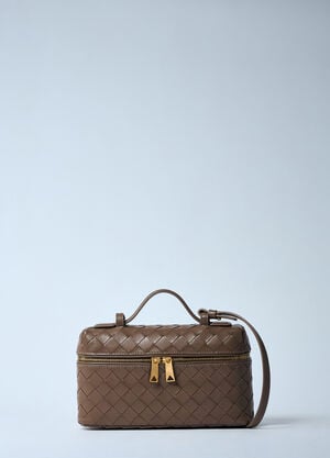 Bottega Veneta Bang Bang Vanity Case Brown bov0259041