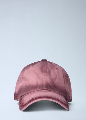 Acne Studios Washed Baseball Cap Pink acn0263021