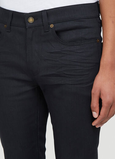 Saint Laurent Slim-Fit Jeans Black sla0140002