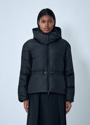 Moncler Louvier Short Down Jacket Black mon0262011