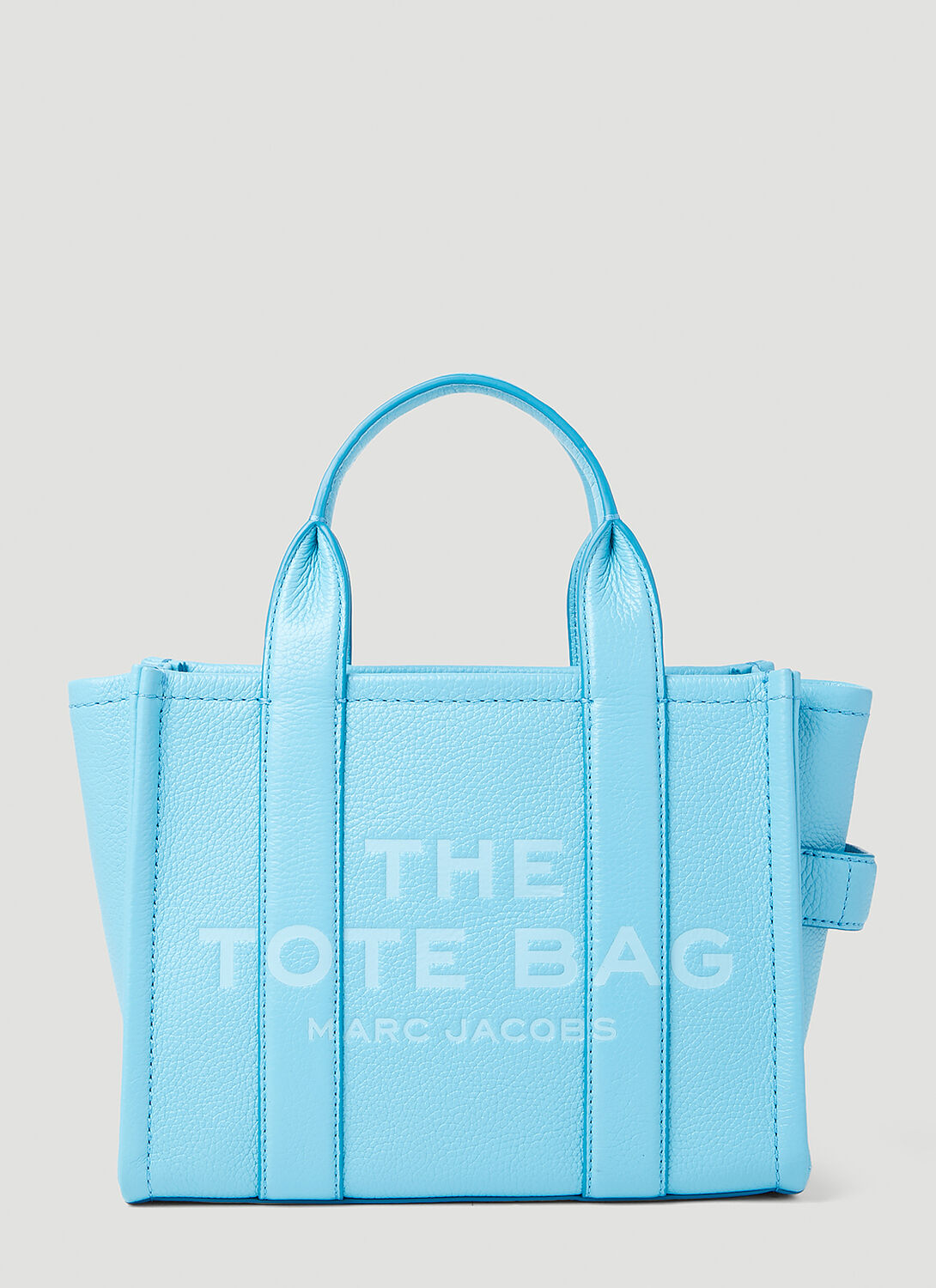 Marc Jacobs The Mini Leather Tote In Blue