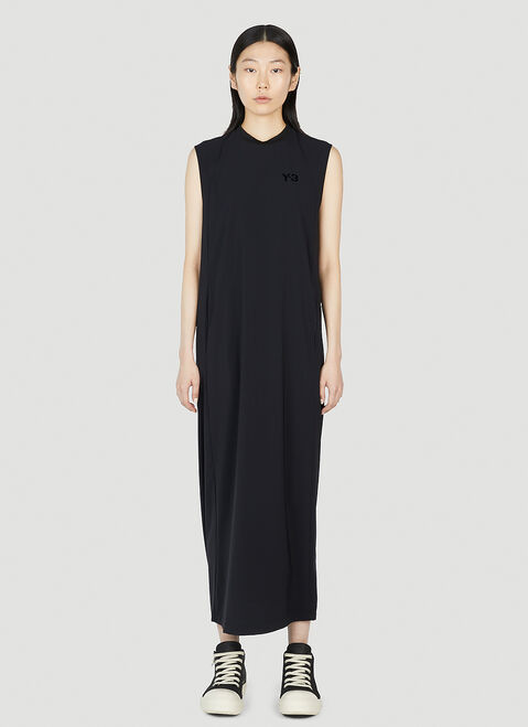 Y-3 3스트라이프 탱크 드레스 블랙 yyy0352046