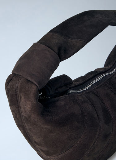 Lemaire Mini Fortune Croissant Handbag Brown lem0264033