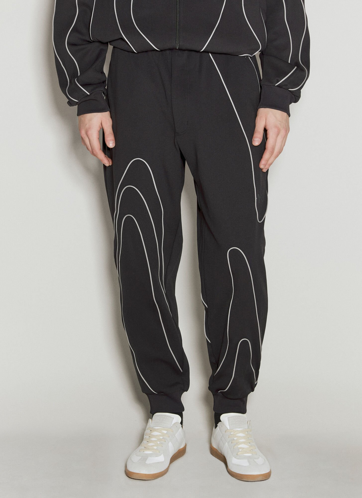 Shop Y-3 Piping Track Pants In Black