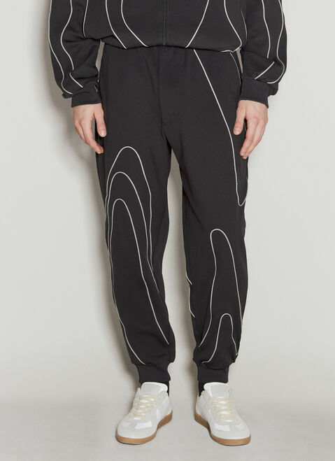Song for the Mute Piping Track Pants Black sfm0156010
