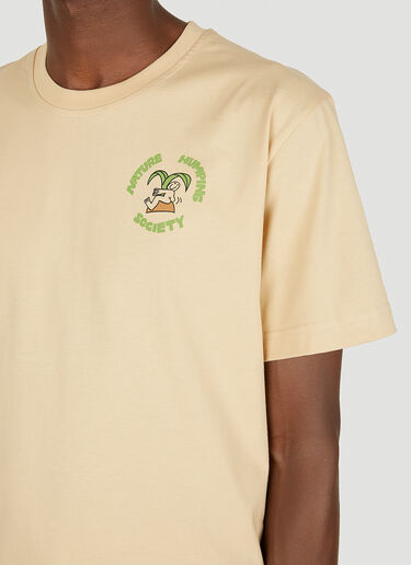 Carne Bollente Nature Humping Society T-Shirt Beige cbn0348005