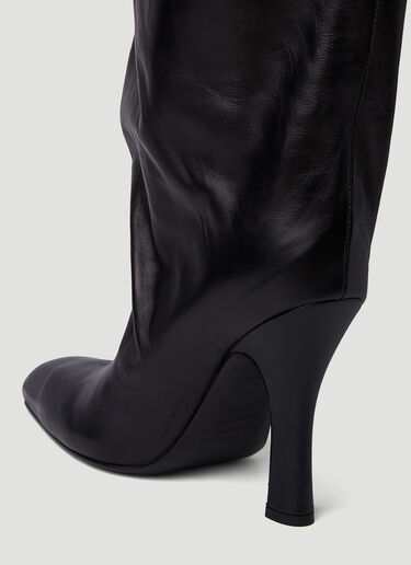 Balenciaga Falkon Heeled Boots Black bal0249034