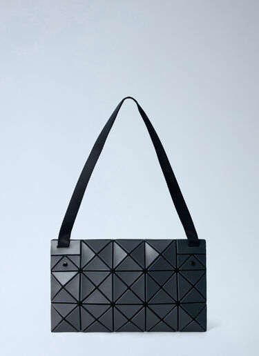 LN-CC® - Bao Bao Issey Miyake: Lucent Matte Shoulder Bag - Dark Grey Bao Bao Issey Miyake Lucent Matte Shoulder Bag Dark Grey bao0366034
