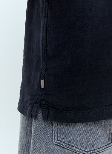 A.P.C. x JJJJound 亚麻衬衫  蓝色 apc0157014