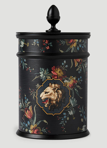 Gucci Grotesque Garden Mini Basket Candle Black wps0680020