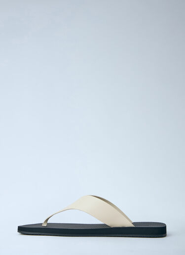 The Row Dune Classic Ginza Sandals Ivory row0264000