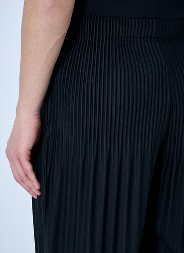 Homme Plissé Issey Miyake Wide Pleat Pants Black hmp0160019
