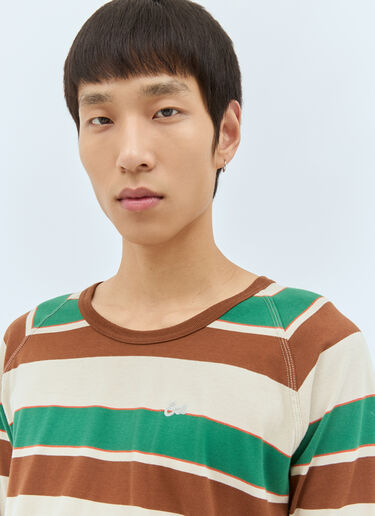 ERL Striped Long-Sleeve T-Shirt Multicolour erl0158010