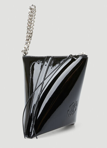 Alexander McQueen Curve Chain Pouch Black amq0250076