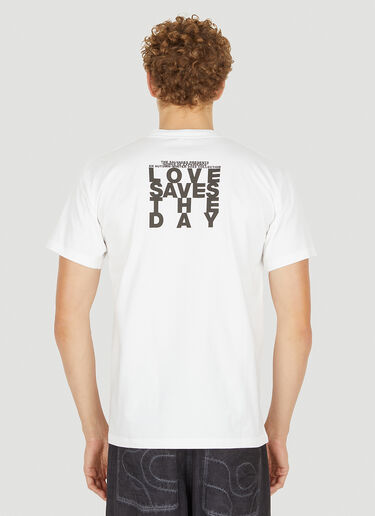The Salvages Love Saves The Day T-Shirt White slv0150004