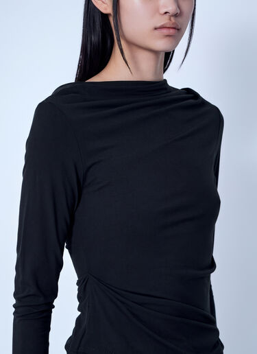LN-CC® - Entire Studios: Drape Top - Black Entire Studios Drape Top Black ent0266012