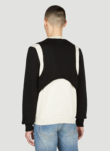 Alexander McQueen Colour Block Sweater Black amq0152007