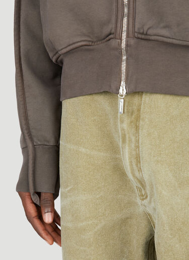 Jacquemus Le Sweater Camargue Hooded Sweatshirt Brown jac0154013
