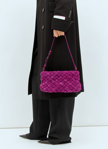Bottega Veneta Kalimero Cha-Cha 单肩包 紫色 bov0258016