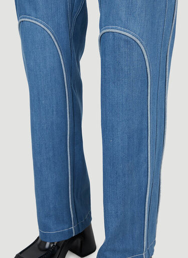 Mainline:RUS/Fr.CA/DE Contrast Piping Jeans Blue mai0352001