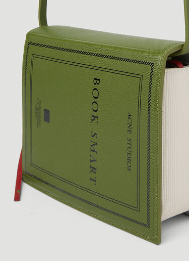 Acne Studios Book Smart Shoulder Bag Green acn0251009