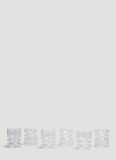 Ichendorf Milano Rings Glass Set White wps0642062