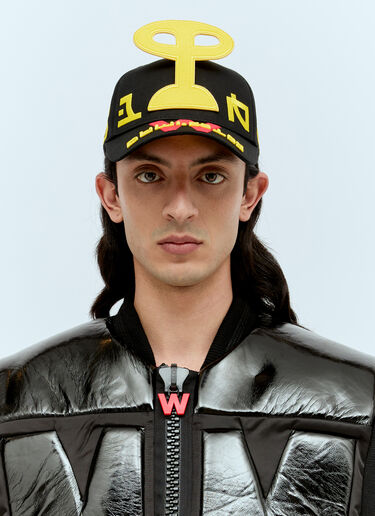 Walter Van Beirendonck Dawleetoo Baseball Cap Black wlt0156019