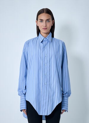 Maison Margiela Button-Down Shirt Light Blue mla0262002