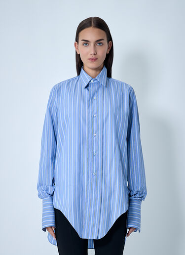 Maison Margiela Button-Down Shirt Light Blue mla0262002
