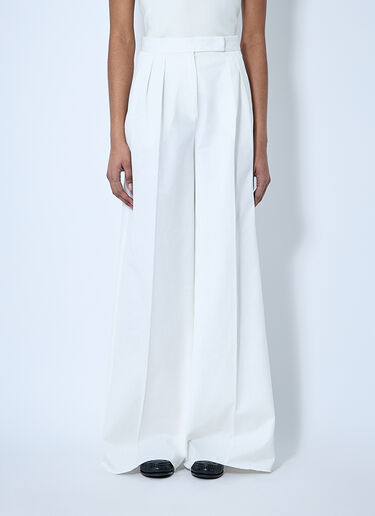 Max Mara Chenzia Pants White max0260011