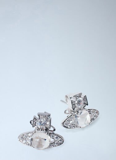 LN-CC® - Vivienne Westwood: Ondina Earrings - Silver Vivienne Westwood Ondina Earrings Silver vvw0366036