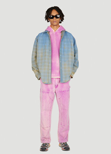 Double Flannel Overshirt NOTSONORMAL Double Flannel Overshirt Blue nsm0351005