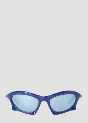 Balenciaga Bat Rectangle Sunglasses Grey bcs0356002