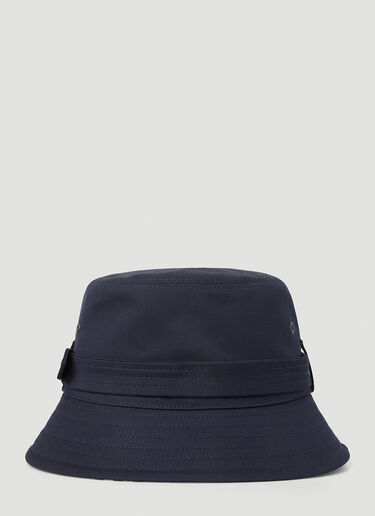 Burberry Belted Bucket Hat Blue bur0151177