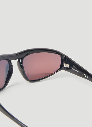 Moncler Pentagra Geometric Sunglasses Black mon0351004