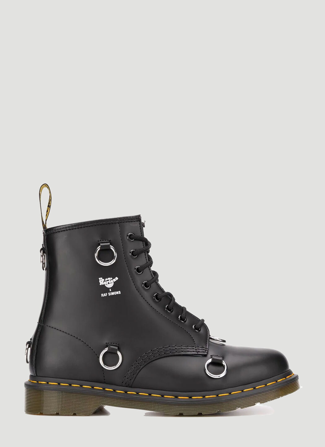 Raf Simons x Fred Perry X Dr. Martens Edition Ring-Embellished Boots ブラック rsf0152002